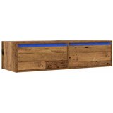 TV ormarići s LED svjetlima 2 kom boja drva 100X35,5x25 cm | Eponuda.ba