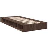  Okvir za krevet smeđi hrast 75x190 cm konstruirano drvo | shoptok.hr