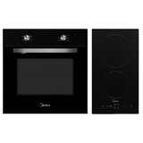 Midea ugradna rerna MD65M40M0-00 + ugradna domino ploča MCH300D111K0 Cene