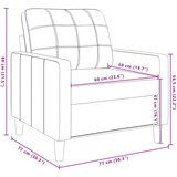 vidaXL 3-dijelni set sofa s ukrasnim jastucima krem od tkanine | shoptok.hr