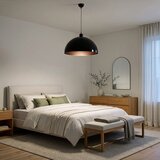 Brilagi LED luster na sajli METALO 1xE27/40W/230V prečnik 40 cm crna/bakarna | Eponuda.com