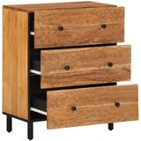  Komode 2 kom 60 x 33 x 75 cm od masivnog bagremovog drva | shoptok.hr