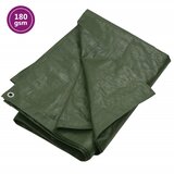 vidaXL Ponjava 180 g/m² 4x8 m zelena HDPE Cene