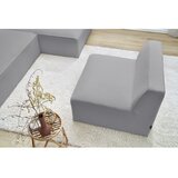 Bobochic Paris Svetlo siv modul za sedežno garnituro iz tkanine bouclé (sredinski modul) Megeve – | Shoptok.si
