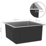  Ručno rađeni kuhinjski sudoper od nehrđajućeg čelika | shoptok.hr