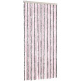  Zastor protiv muha srebrnosivi i ružičasti 90 x 220 cm šenil | Eponuda.com