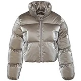 Trendyol Mink Premium Oversize Glossy Water Repellent Inflatable Coat