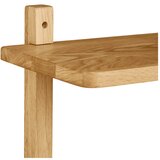 House Nordic Polica s više razina od punog hrasta u prirodnoj boji 20 cm Townsville – | shoptok.hr