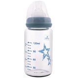 Lorelli Staklena flašica za bebe 120ml sa Anti-Colic cuclom Blue Stars Cene
