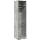  Ormar siva boja betona 50 x 50 x 200 cm od iverice | shoptok.hr
