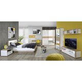 XORA VISEČI ELEMENT, bela, barve hrasta | Shoptok.si