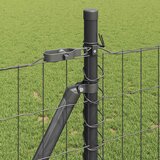Euro Ograđivanje s Betonskom Bazom 10 x 1 m Siva Mreža | shoptok.hr
