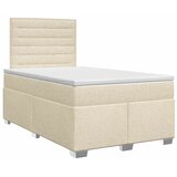  Boxspring krevet s madracem Krem 120 x 200 cm Tkanina - Krem 120 x 200 cm Dizajn linija | shoptok.hr