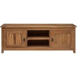 TV komoda 110 x 30 x 40 cm Prirodna Čvrsto teak drvo | Eponuda.com