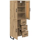  Visok predalnik Umetni hrast 69,5 x 34 x 180 cm Konstruiran les, (5000108597) | Shoptok.si