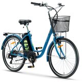 Galaxy Električni bicikl 26" BARCELONA (250W 36V/10.4Ah lithium) plava MAT | ePonuda.com
