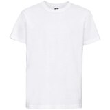 RUSSELL White Children's T-shirt Slim Fit Cene