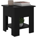 Stolić za kavu crni 40 x 40 x 42 cm od konstruiranog drva | shoptok.hr