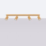 Nice Lamps Stropna svjetiljka u zlatnoj boji 6,5x81 cm Gleam – | shoptok.hr