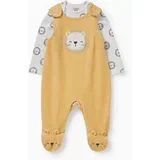 pidžama za bebe, žuta