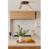 Opviq Luster Nur B, IP20, 2 x GU10 Max, 10W, Smeđa Cijene