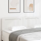 vidaXL Vzglavnik Preprost Design Čista Bela 180 cm Umjetno Usnje | Shoptok.si