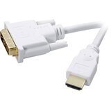 SpeaKa Professional DVI / HDMI priključni kabel [1x DVI-utikač 18+1pol. => 1x HDMI-utikač] 2 m bijeli Cijene