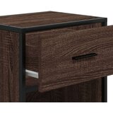 vidaXL Nočna omarica 2 kosa rjavi hrast 40x31x50 cm inženirski les, (21327401) | Shoptok.si