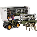 Quad s prikolicom Transporter sa figuricom zebre | shoptok.hr