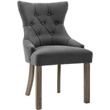  Jedilni stoli 2 kosa sivo blago, (20700809) | Shoptok.si