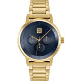 Hugo Analogni sat tamno plava / zlatna | shoptok.hr