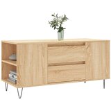  Stolić za kavu boja hrasta 102x44,5x50 cm od konstruiranog drva | shoptok.hr