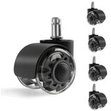 Mark Adler Wheels 3.0 Black silikonski točkići za kancelarijsku stolicu (set 5 kom) ( 30036 ) Cene