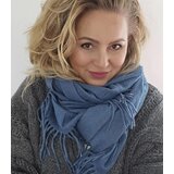 Pri Scarf Thick scarf tassels single color warm soft 200x70 cm | Shoptok.si