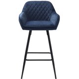 Unique Furniture Moder žameten barski stol (višina sedeža 67 cm) Milton – | Shoptok.si