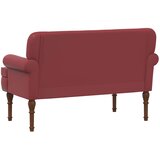  Ljubavni kauč s gumbima Vinska crvena 120 x 65 x 77 cm | Eponuda.com