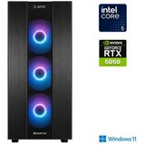 ANNI gaming namizni računalnik Gamer Optimal i5-12400F/16GB/1TB SSD/Windows 11 Home/RTX 5050/črna | Shoptok.si