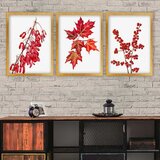 Wallity Set uramljenih slika 3AC_42613522, 3 Dela | ePonuda.com