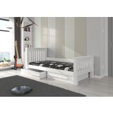 ADRK Mladinska postelja CARMEL z dvema predaloma 180x80 cm - BELA Cene