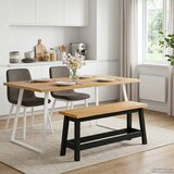  Klupa za blagovanje EKAI Crna 91 5 x 29 x 45 5 cm - Crna Cijene