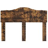  Vzglavje z vzglavjem Dimljeni oreh 135 cm Konstruiran les, (5000109970) | Shoptok.si
