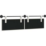  Držeće uzglavlje Zidne Lažna koža - Bijeli 180 cm bez LED | shoptok.hr