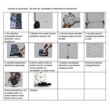  Samolepljivi akrilni 3D zidni sat T4325S | Eponuda.com