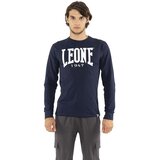 Leone 1947 Majice z dolgimi rokavi Man T-Shirt Long Sleeves Big Logo Modra Cene