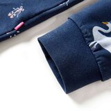 vidaXL Dječja haljina s dugim rukavima modra 92 | shoptok.hr