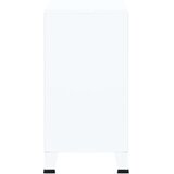 vidaXL Industrijski ormarić za spise bijeli 75 x 40 x 80 cm čelični | shoptok.hr