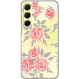 torbica silikonska print skin za samsung A556B galaxy A55 5G elegant roses