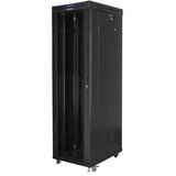 Lanberg FF01-6042-12BL rack cabinet 42U Freestanding rack Black | shoptok.hr