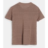 Sinsay Pletena bluza s ажurnim uzorkom i dodatkom lana | shoptok.hr