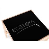 ECO TOYS Dječji set namještaja – stol i 2 stolca s pločom za pisanje crvena | shoptok.hr